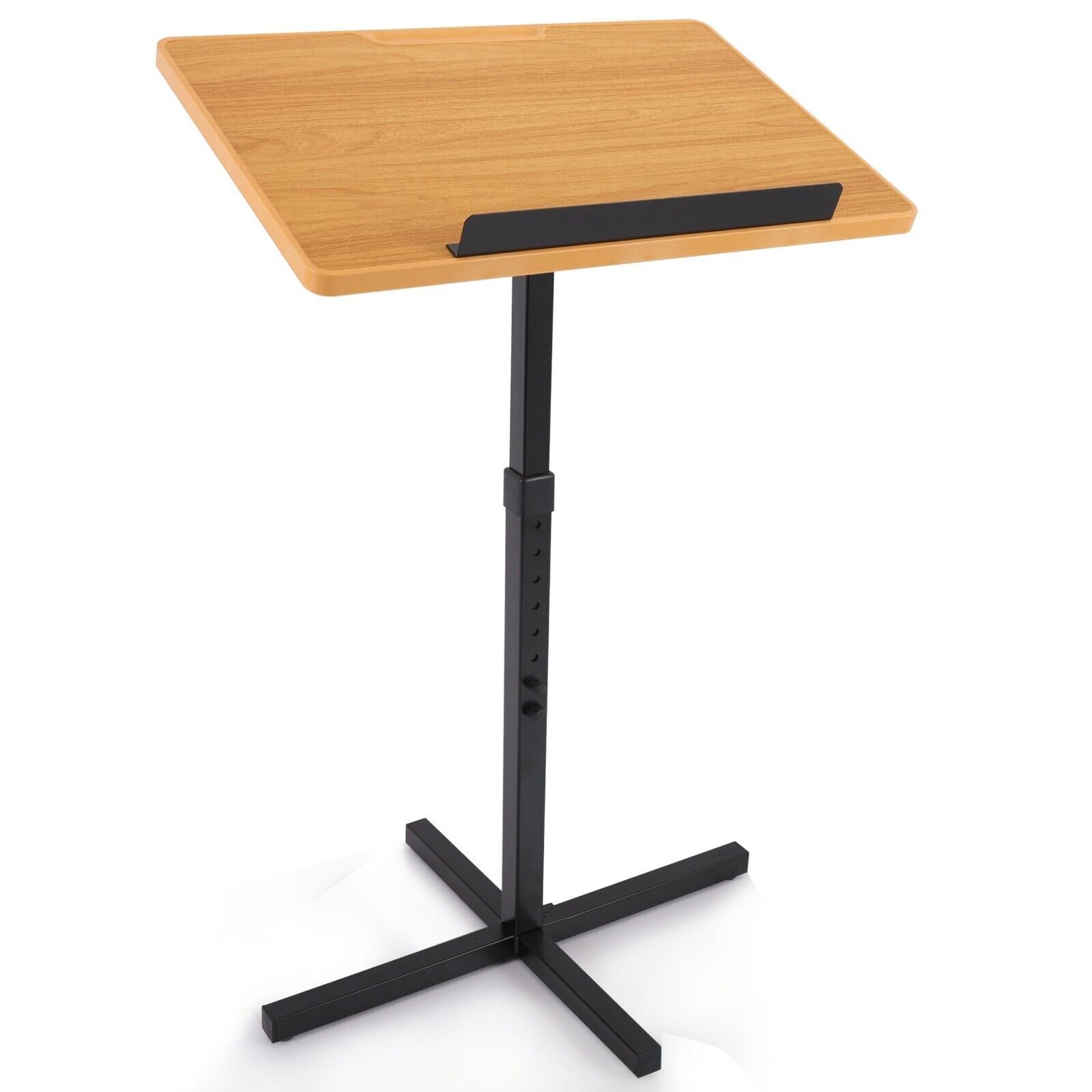 Pyle Floor Standing Lectern Presentation Podium Stand, Height Adjustable PLCTND4