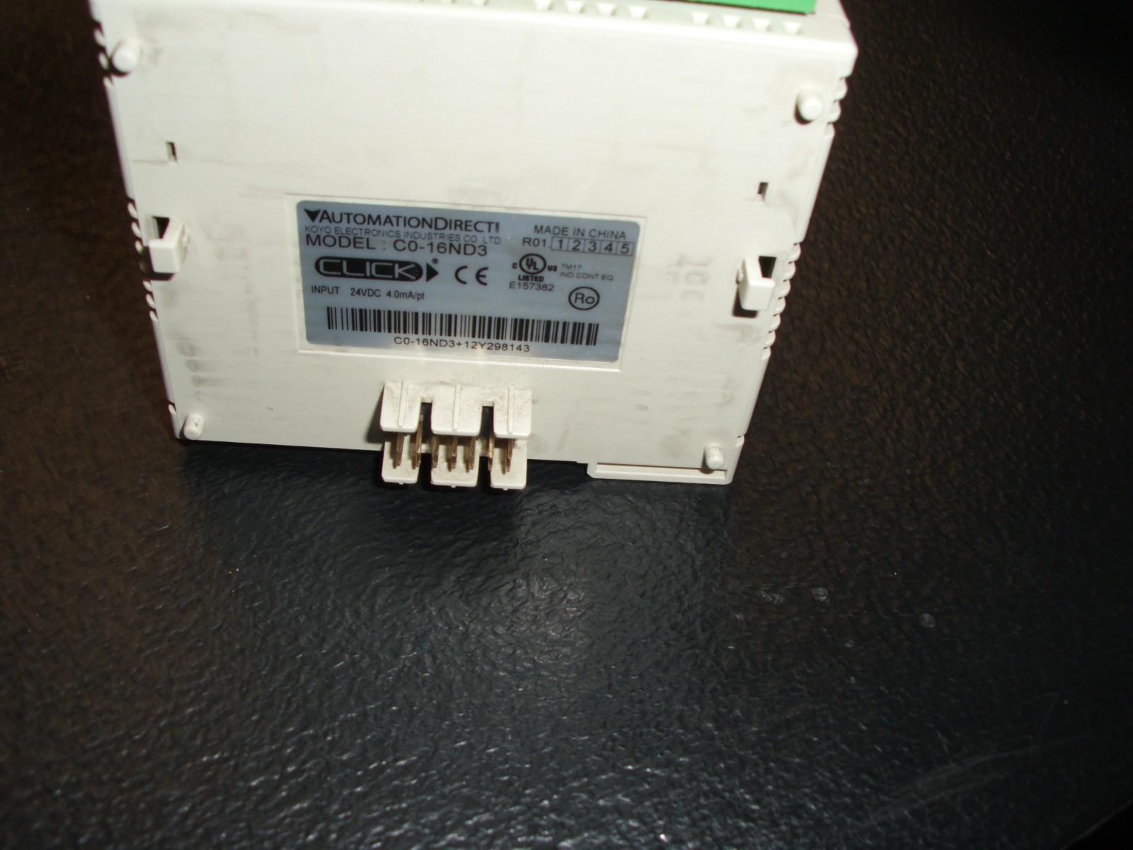 Automation Direct C0-16ND3 CLICK discrete input module (ONE PIECE)