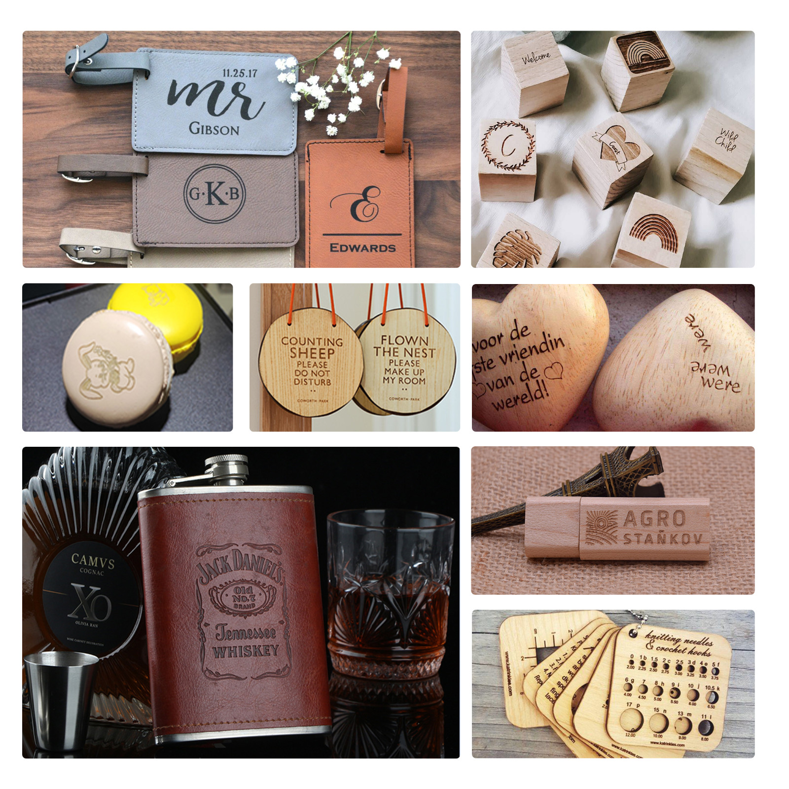 Carverall Mini Portable Laser Engraver for Wood Leather Bamboo Desktop DIY