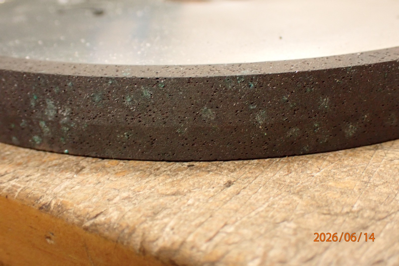 LOT MX: SUPERABRASIVES SURFACE GRINDING GRINDER WHEEL WITH 1-1/4 ARBOR BORE
