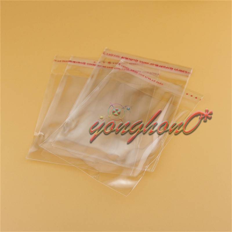 500PCS 3x7cm Wholesale Lots Self Adhesive Seal Plastic Bags