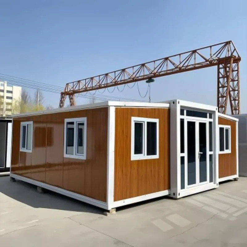 Expandable Folding Container House with Panoramic Windows