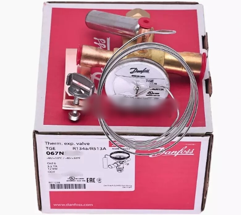 1PC Danfoss 067N5154 Thermal Expansion Valve R134a R513A TGE 3.5 TR