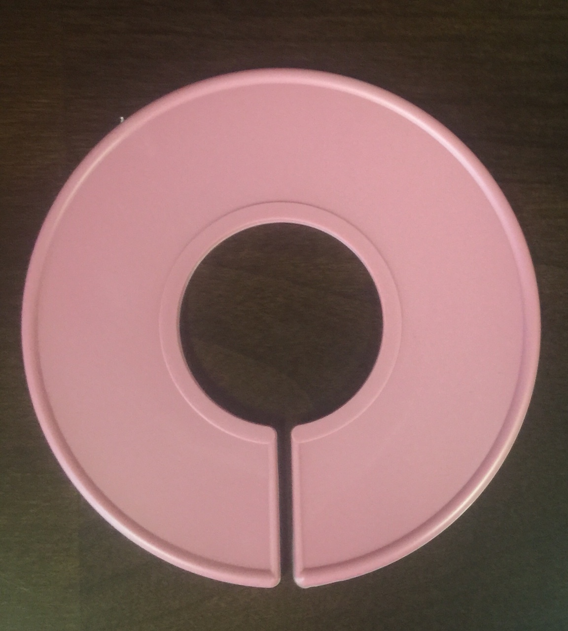 10 NEW Blank Pink Plastic Clothing Size Dividers Rack Ring Closet Divider