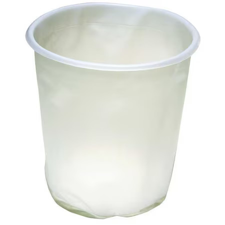 Beige High Density Polyethylene, Pail Liner, 2-Pl-250