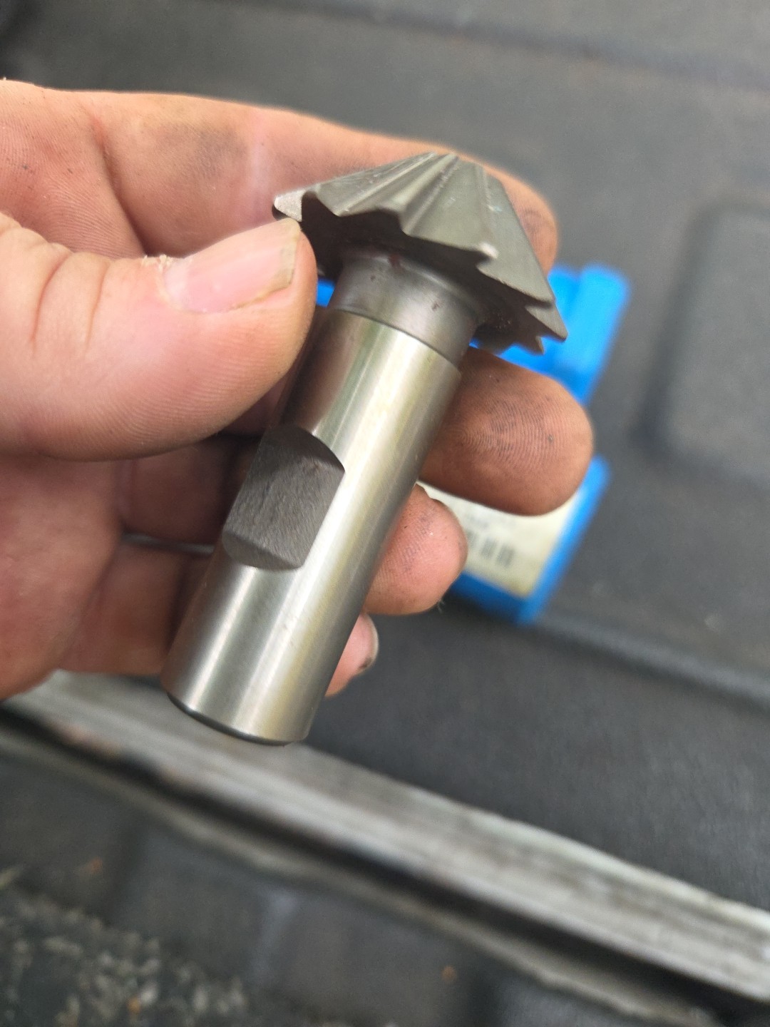 Niagara 12646 1-1/2″ X 45* Chamfering Cutter End Mill CH48-45 HSS UNC USA