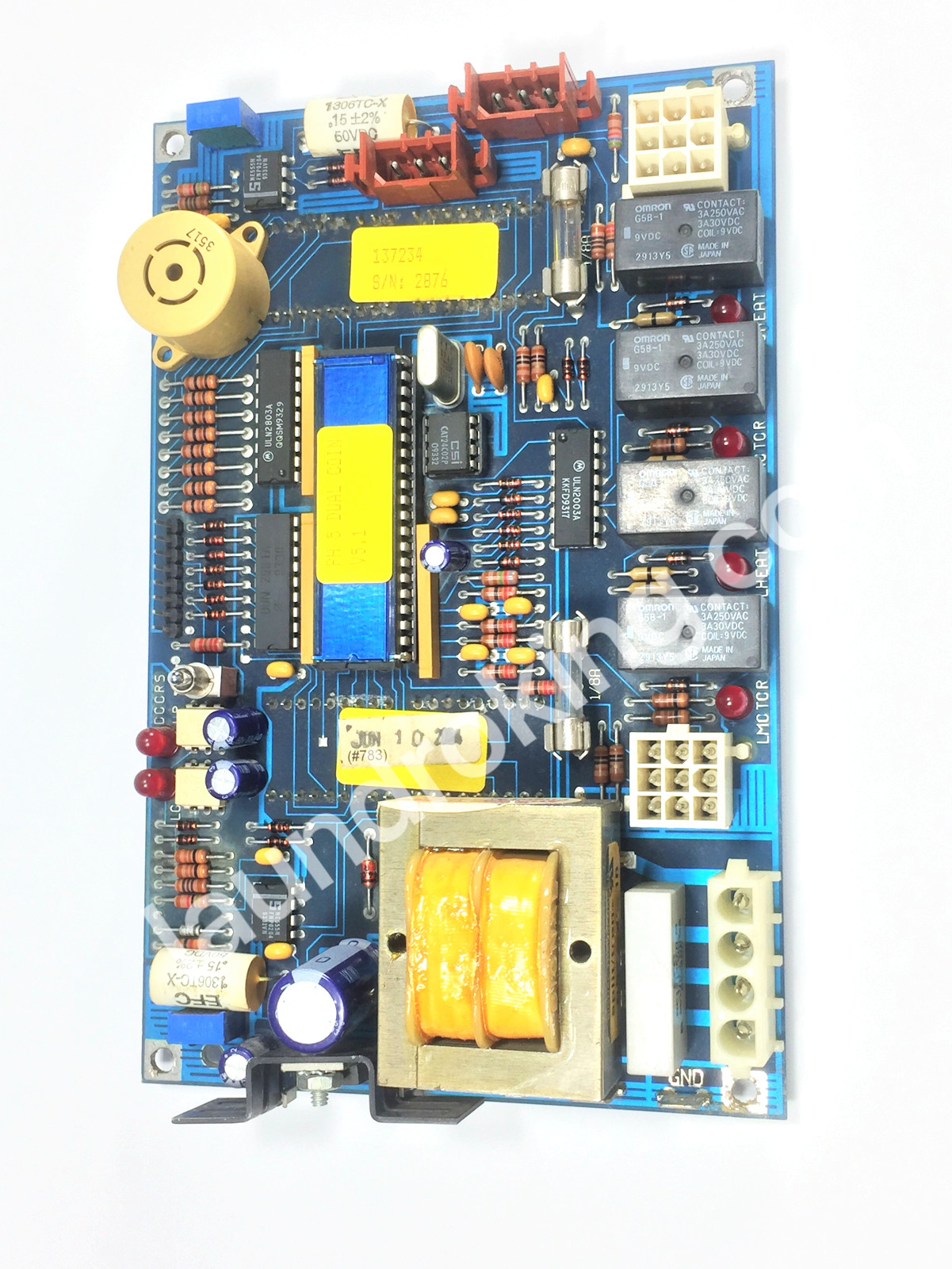 137234 BOARD, COIN DMC PHASE 5 FOR AMERICAN DRYER (USED)