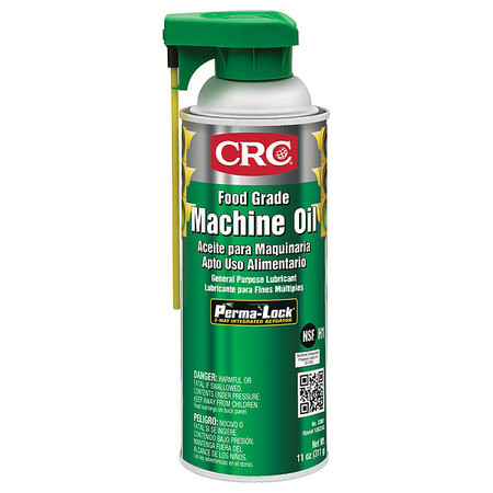 Crc 03081 Food Grade Machine Oil, H1 Food Grade, 32 To 300 Degrees F, 16 Oz.