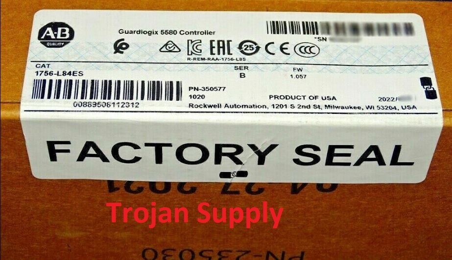 2022 Allen-Bradley 1756-L84ES Factory Sealed Surplus