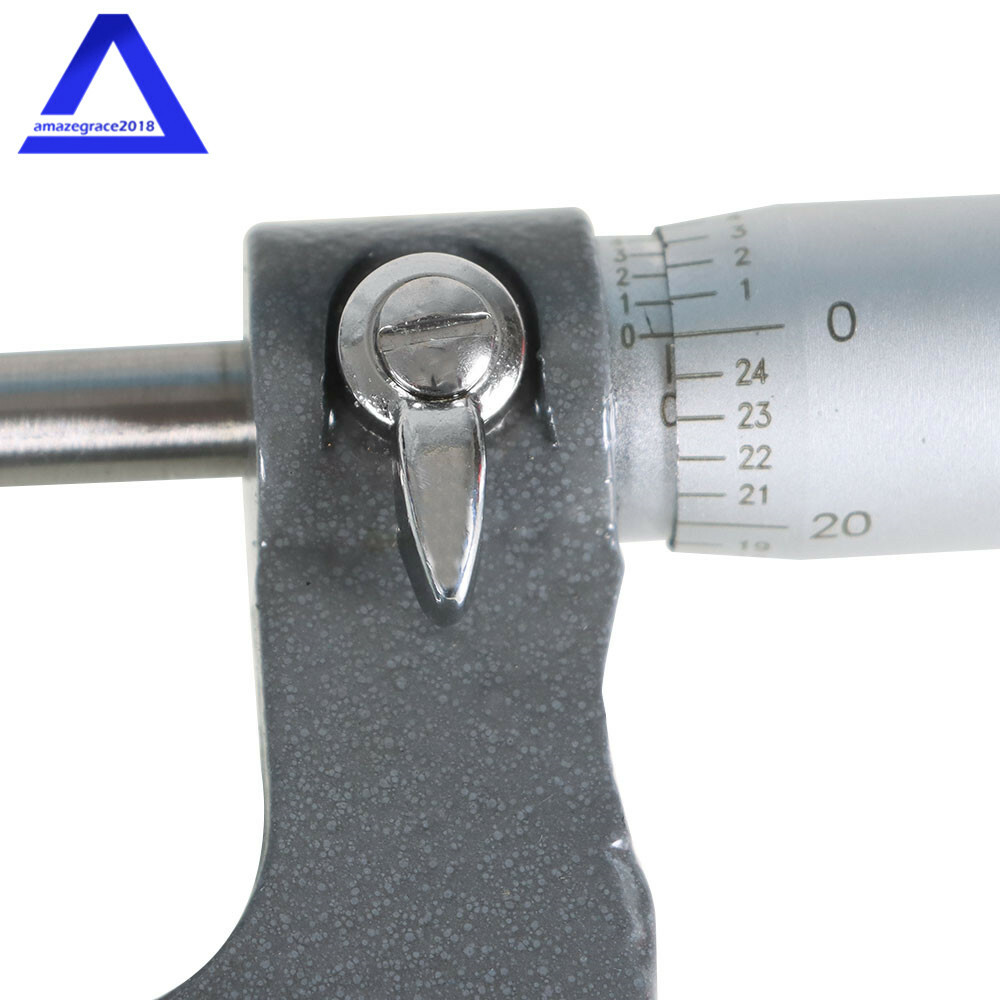 1-2″ Outside Micrometer 0.0001″ Carbide Tipped Precision Micrometer