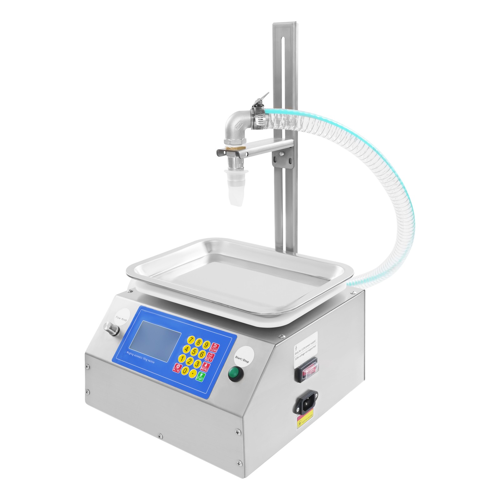 Single Head Automatic Liquid Paste Filling Machine Honey Bottle Filler 10g-10kg