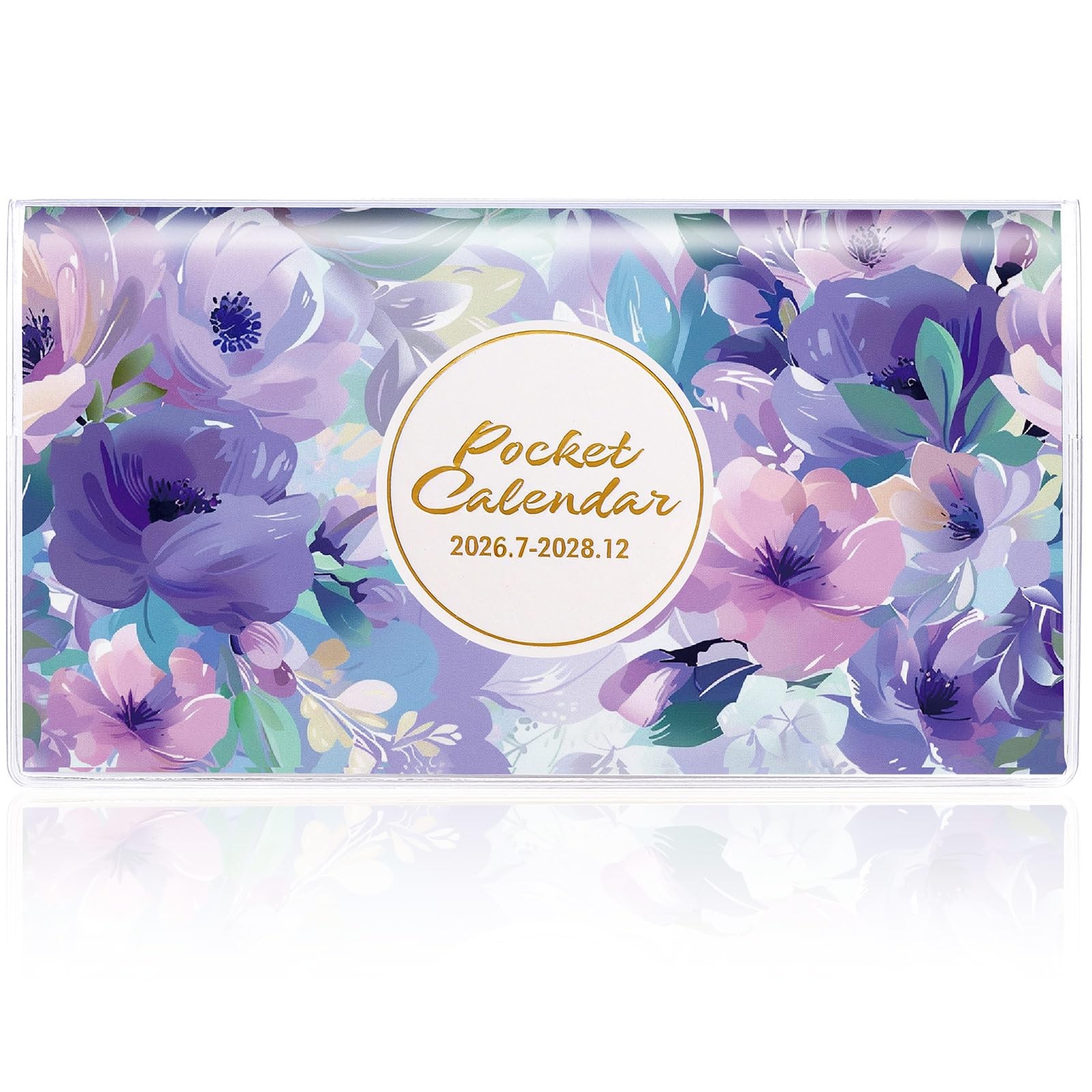 Pocket Calendar 2026-2028 Purse Planner, 3.5×6.5In, 24 Month Organizer