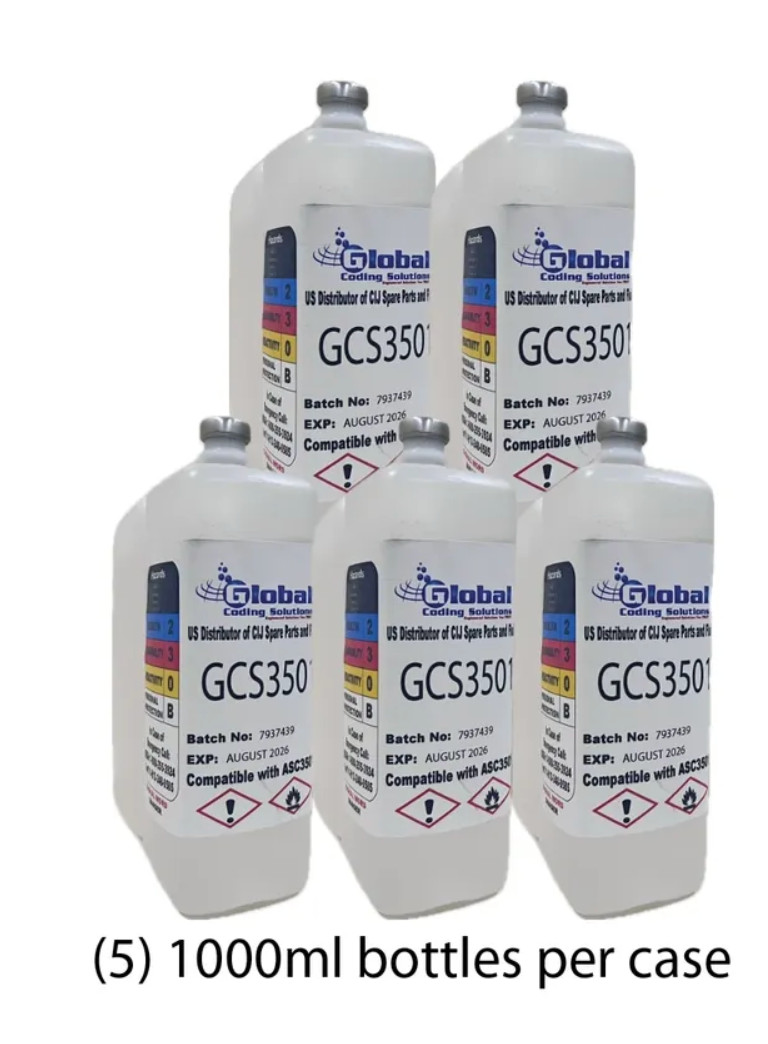 3501 Solvent (5) 1000ml cartridges (8900)