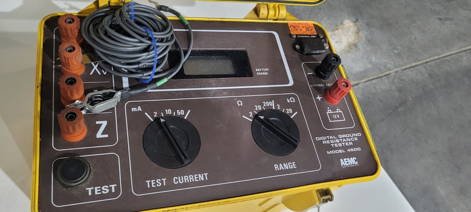 AEMC model 4500 Digital Ground Resistance Testor