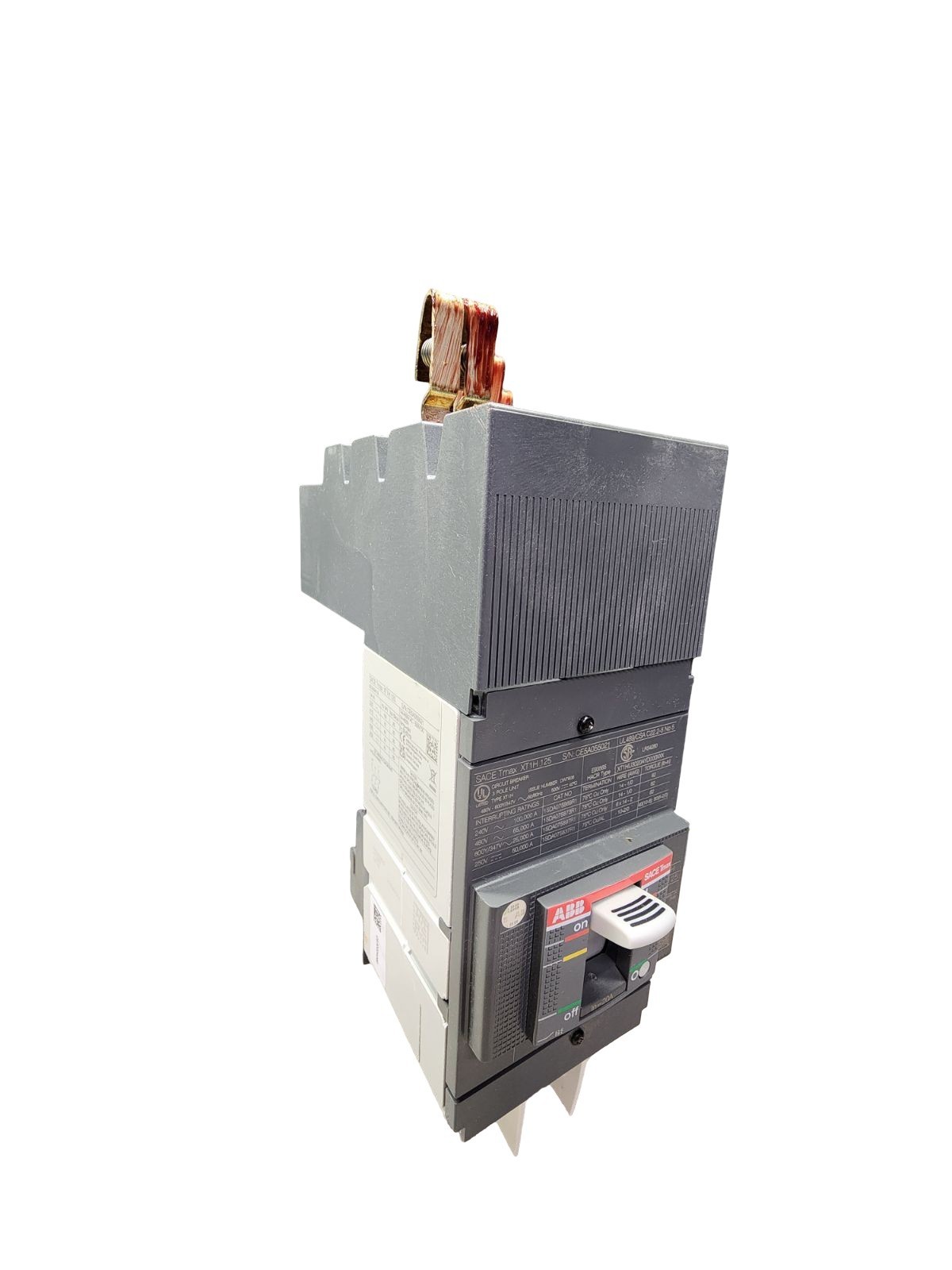 ABB XT1HU3020AYD000XXX Breaker 20A 3‑Pole 600V MCCB XT1 Series