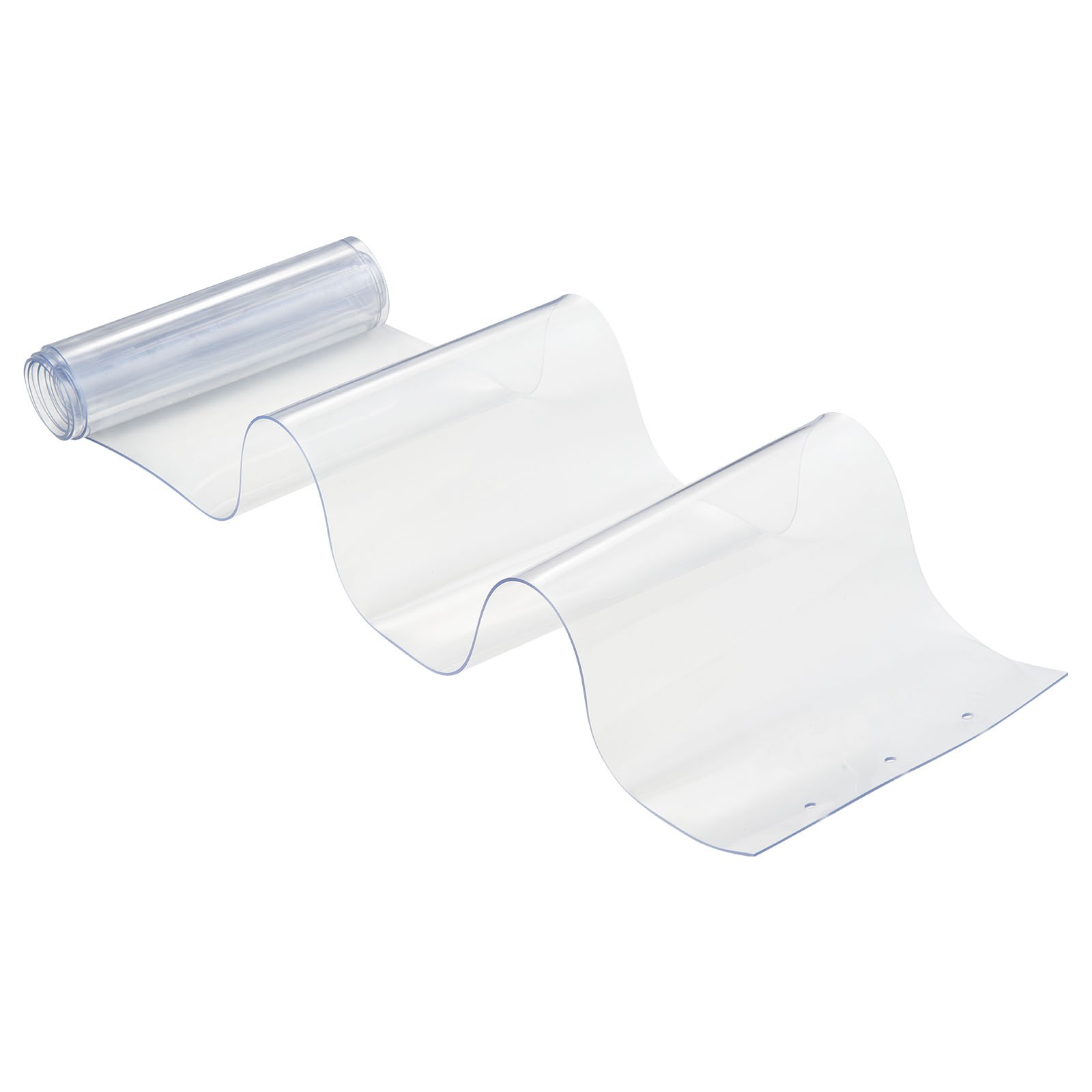 VEVOR 8 PCS PVC Strip Curtain 84 x 48 x 0.08 in Smooth Plastic Door Strips
