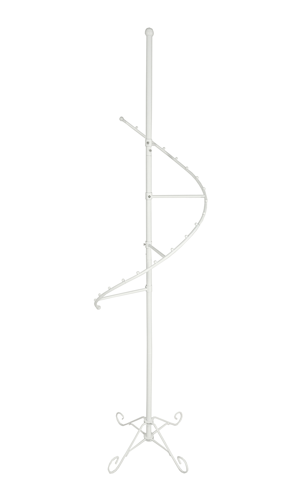 Spiral Clothing Rack Versatile Apparel Hanger Floor Stand Display Shirt Blouse