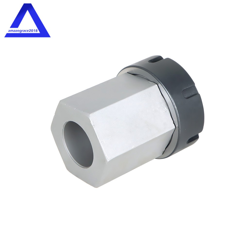 ER40 Hex + ER40 Square Collet Block Chuck Holder for CNC Lathe Engraving Machine