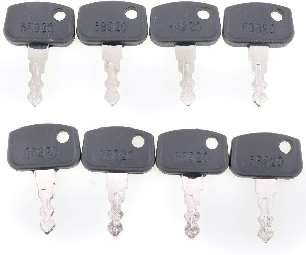 8PCS 68920 PL501-68920 Ignition Key for RTV UTV B BX F GR ZD RTV500 RTV900 BX235