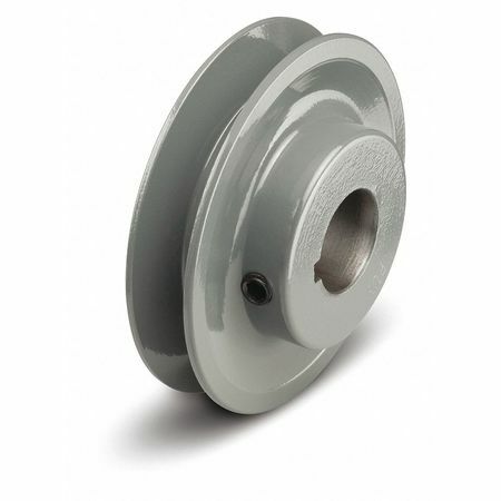 Tb Woods Bk36118 1-1/8″ Fixed Bore 1 Groove Standard V-Belt Pulley 3.75 In Od