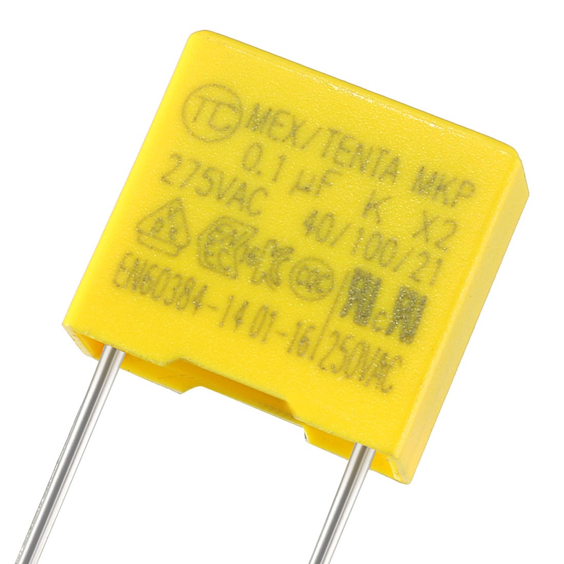 20Pack Polypropylene Film Safety Capacitors 0.1uF 275VAC X2 MKP