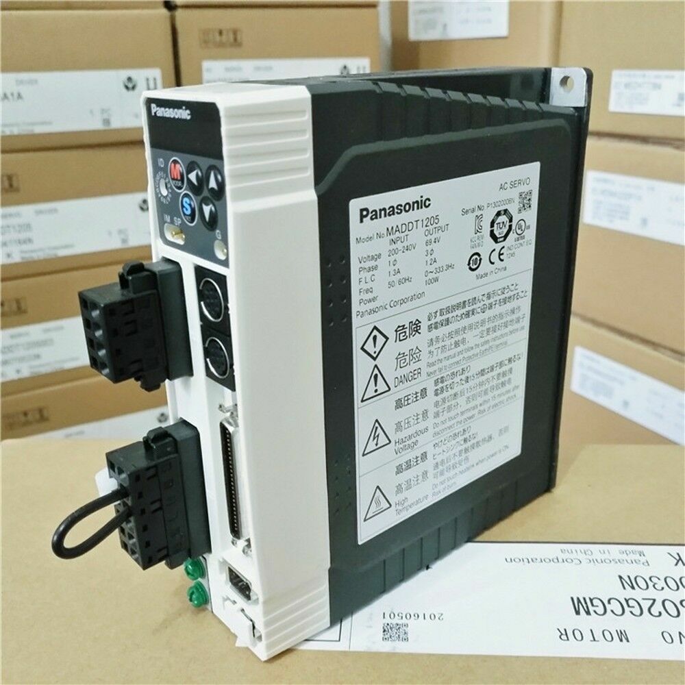 New Panasonic AC Servo Driver MADDT1205 One year warranty