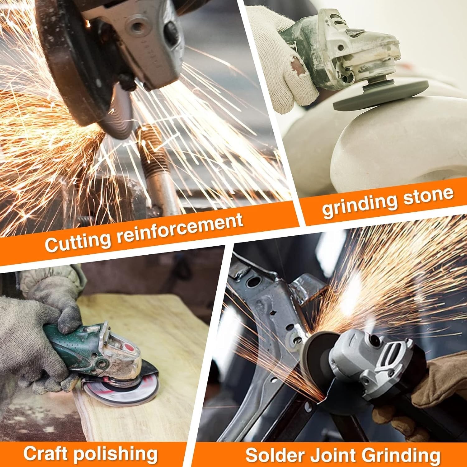 Grinding & Cutting Wheels 4 1/2 inch Set,Angle Grinder Wheel Set,Cut Off Whee…