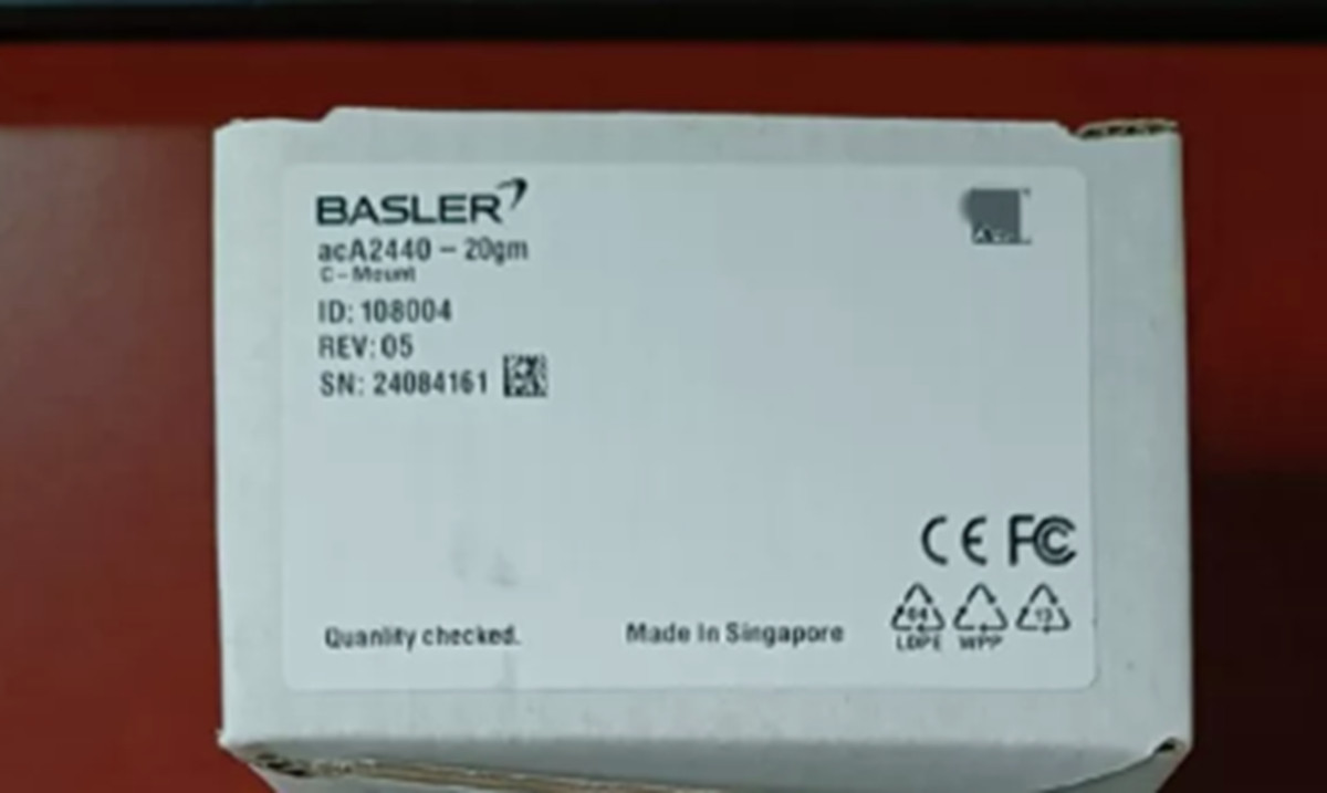 New Basler acA2440-20gm Industrial Camera acA2440-20gm