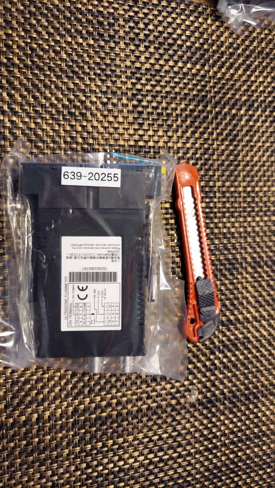 New Tokyo Keiso SFC-780/J F15-402291-3 Ultrasonic Flowmeter Flow Meter