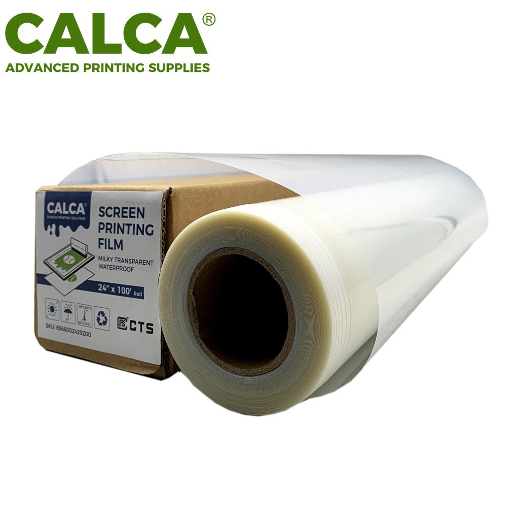 4Rolls 44″ x100ft WATERPROOF Inkjet Milky Transparency Film Roll Screen Printing