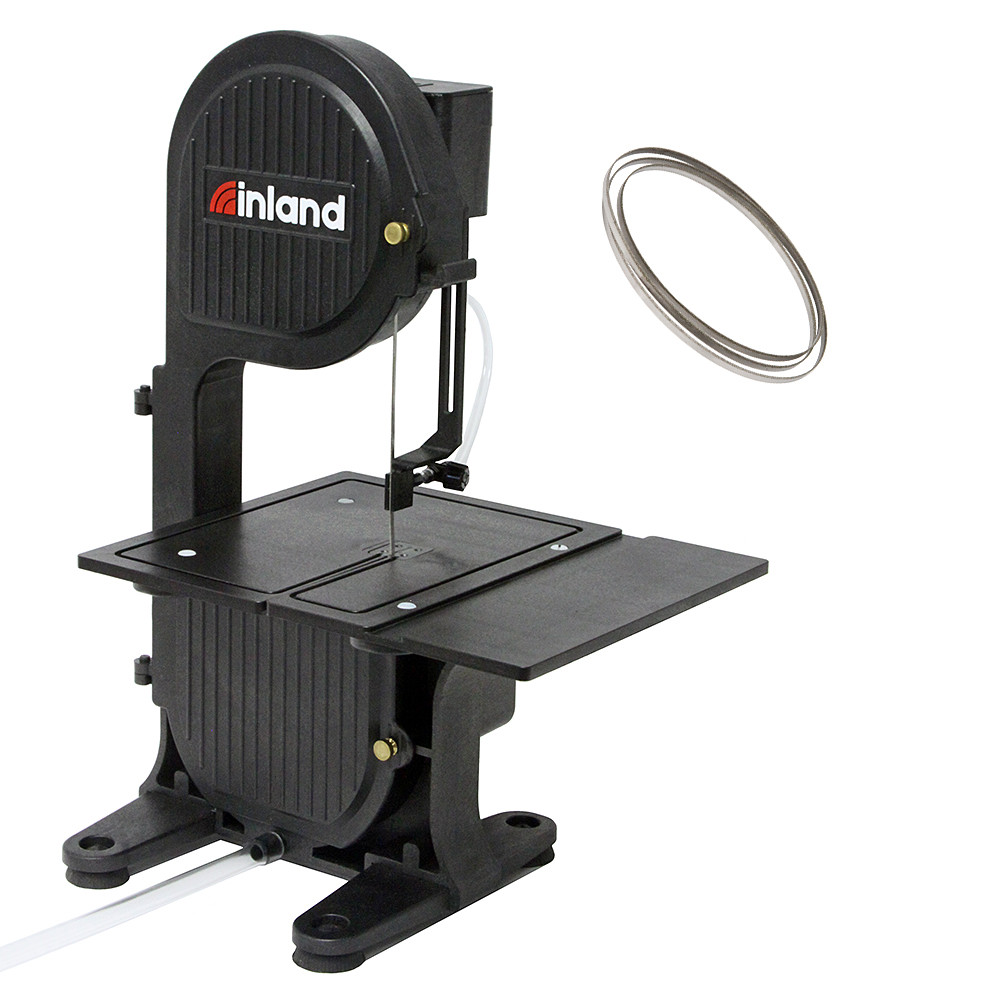 Inland Craft DB-100 Band Saw | Tabletop Saw | Includes Diamond Band Saw Blade