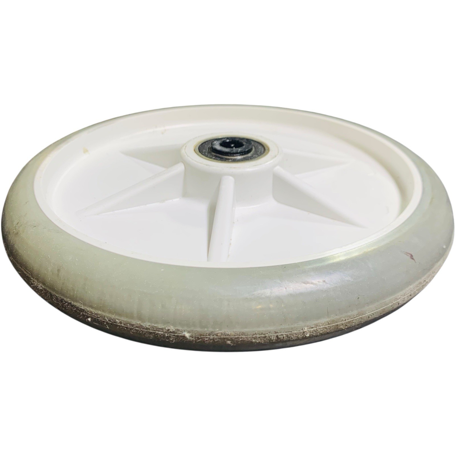 Grey Stryker Stretcher 8” Standard Wheel, Stryker OEM Part 0753-103-215 (#3)