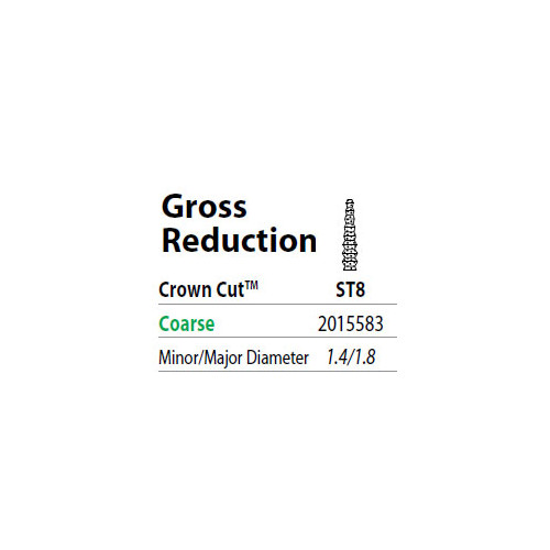 Abrasive Technology ST8C FG Two Striper Gross Reduction Coarse Grit Diamond 5/Pk