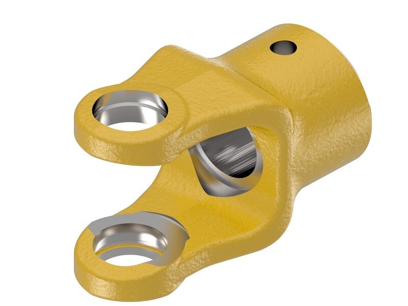 Weasler 1″ (25.4 MM) Round Bore w/ 1/4″ Pin Hole Yoke 2100/100 Series 802-7108