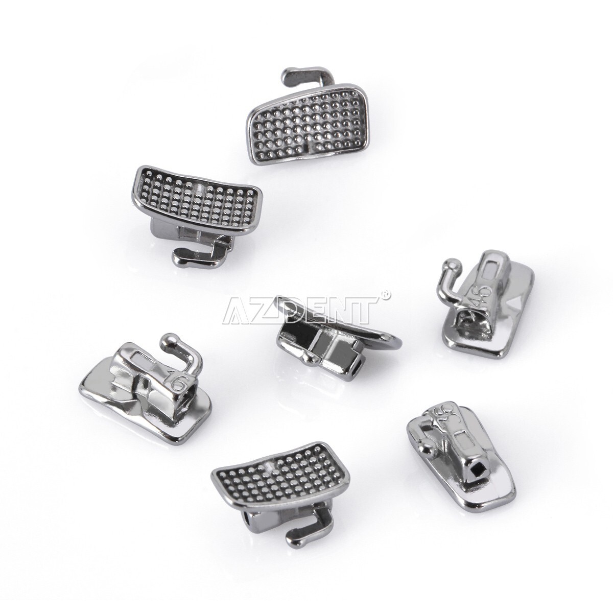 50Sets Tubos bucales de ortodoncia dental 1er molar Bondable MBT 022 monobloque
