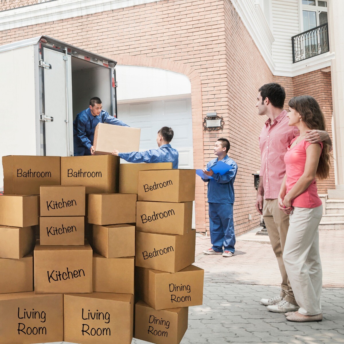 UBMOVE Basic Moving Boxes Kit #1 + Supplies 18 Moving Boxes, Bubble, & Tape