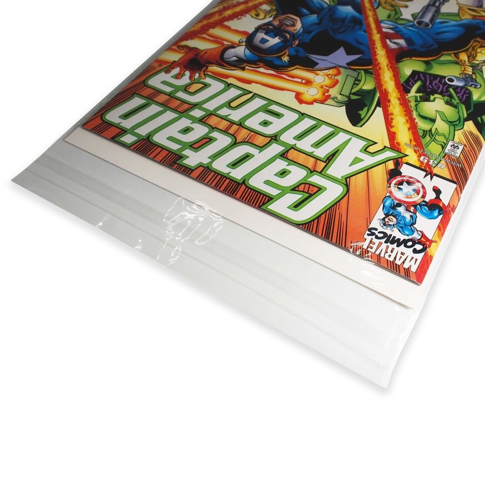 N’icePackaging – 200 Qty Protective Comic Book Sleeves – Super Clear OPP…