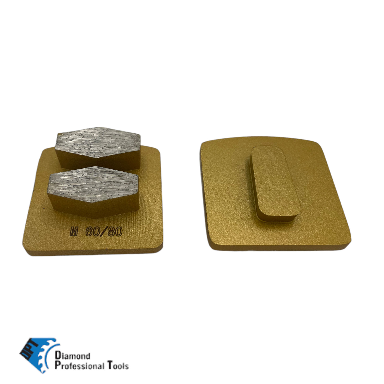 3 Pack Grinding Discs for Husqvarna PG Concrete Grinders Medium Bond 60/80 Grit