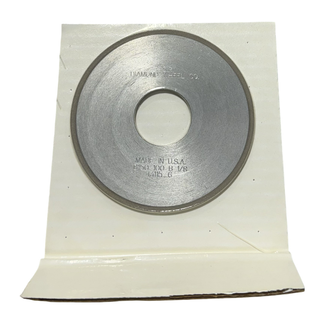 HSR 4″ x 1/8″ x 1-1/4″ Diamond Wheel 150 Grit 100 Concentration D1A1