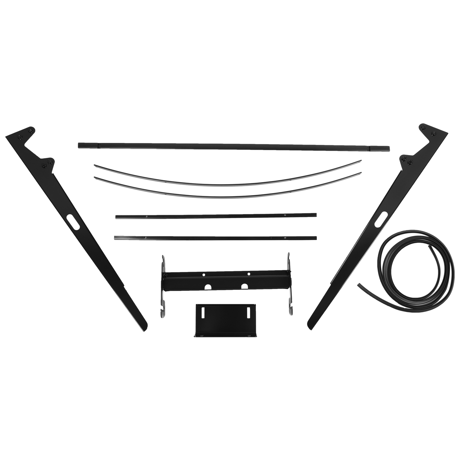 NEW Tuff Top Tractor Canopy Red For ROPS 52″ X 52″ w/ Mounting Accessories