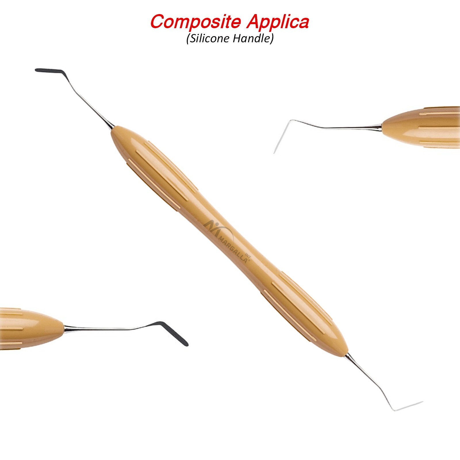 Dental Composite Filling Restorative Instruments with Silicone Handle Margalla®