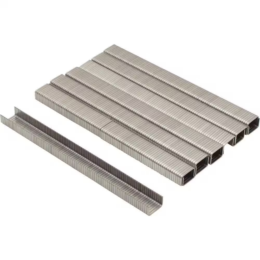 1/4 in Heavy Duty Stainless Steel Narrow Crown Staples (1,000 per Box)