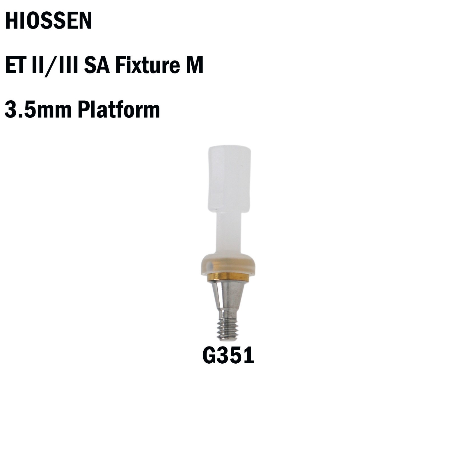US Dental Locator Abutments Regular & Mini Platform Hiossen / Osstem Compatible