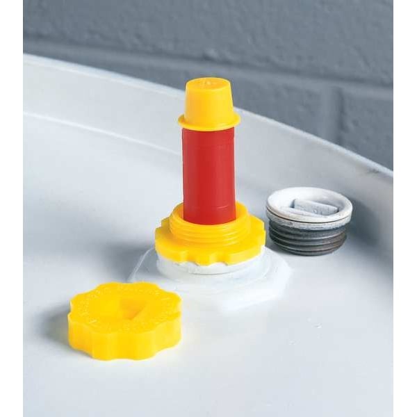 Justrite 08530 Vertical Drum Level Gauge, Hdpe, 0.75 In