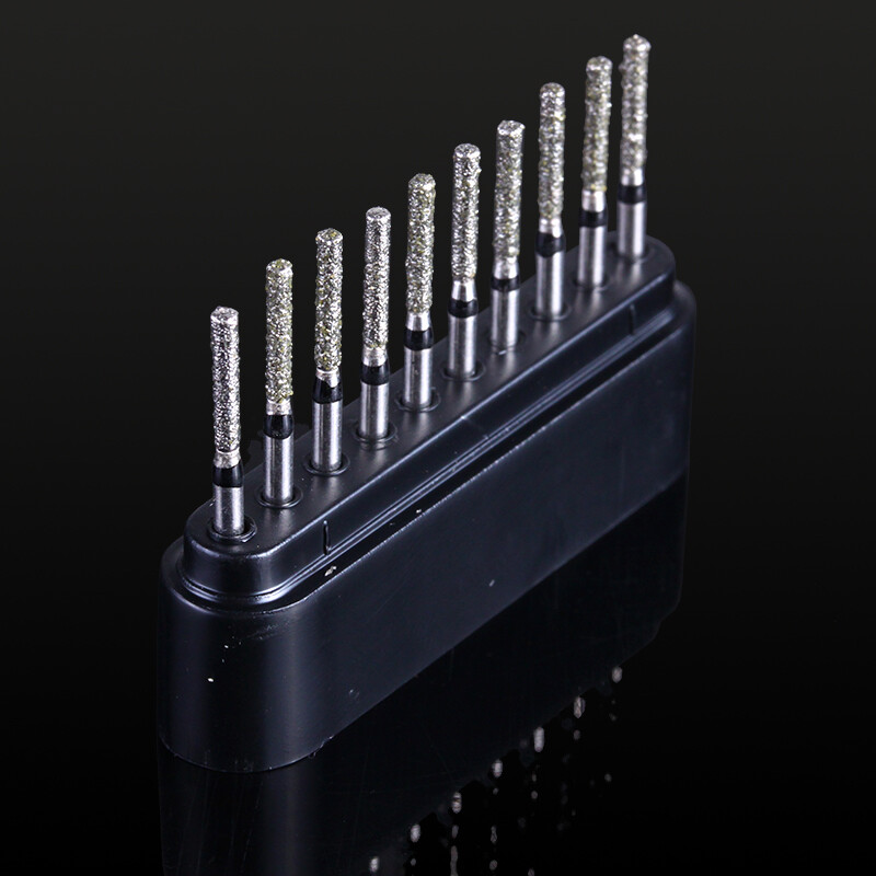 10 boxes Dental Diamond FG Burs High Speed SF-12S AZDENT