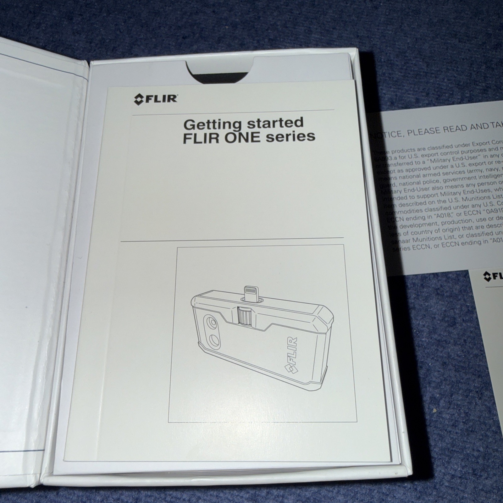 FLIR ONE Thermal Imaging Camera for Apple IOS CIB Lighting/USB-C Tested