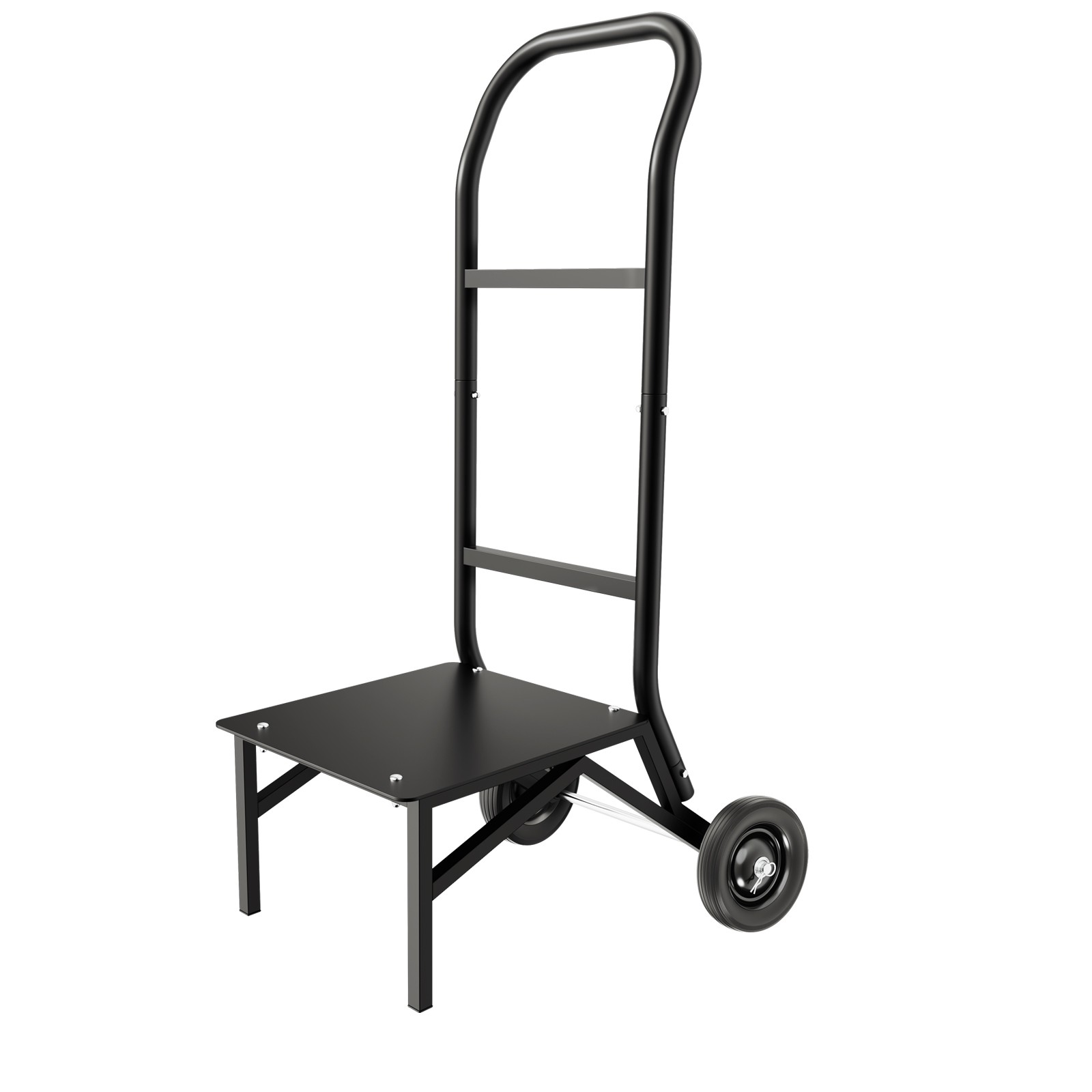 Folding Chair Rack Cart for 10 Chairs of 150 LBS Push-Style Chair Dolly