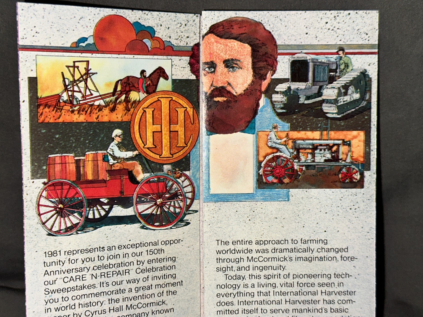 International Harvester 150th Years “Care and Repair” Sweepstakes – 1981