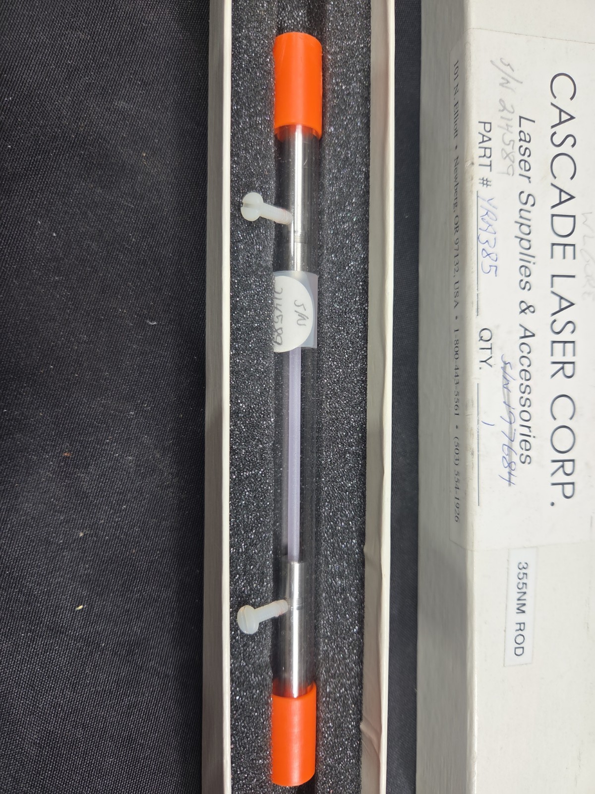 Cascade Yag Laser Rod YRA385