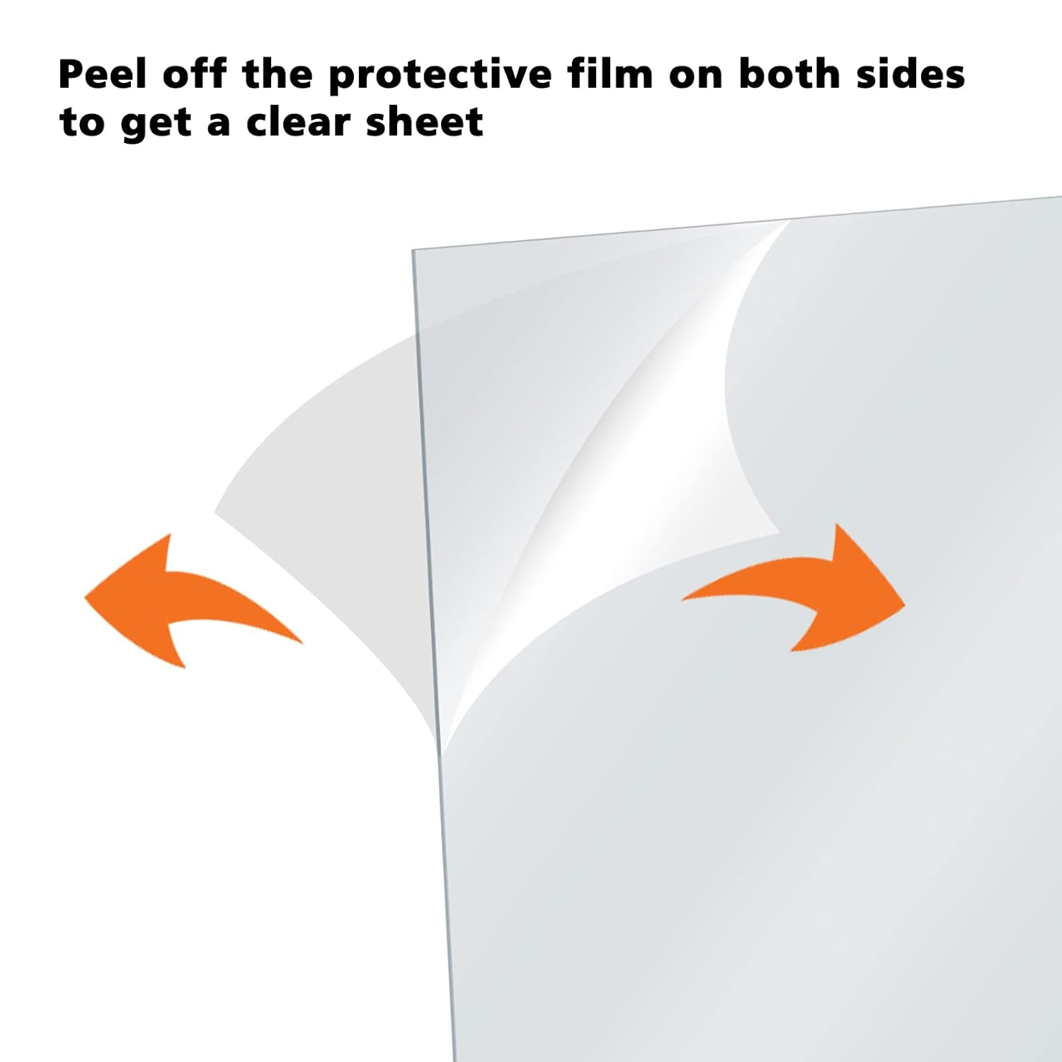 Plexiglass Sheets Acrylic Sheets 20 Pack of 11X14’’ 0.04 Thick Clear